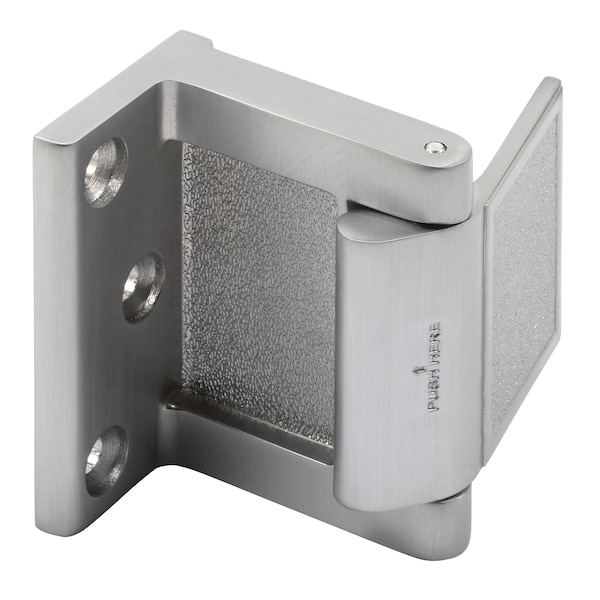 Prime-Line Hotel Door Blocker/Door Stop in. Chrome (Single Pack) MP4936 - main